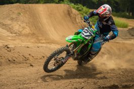 On the gas at Martin MX Park