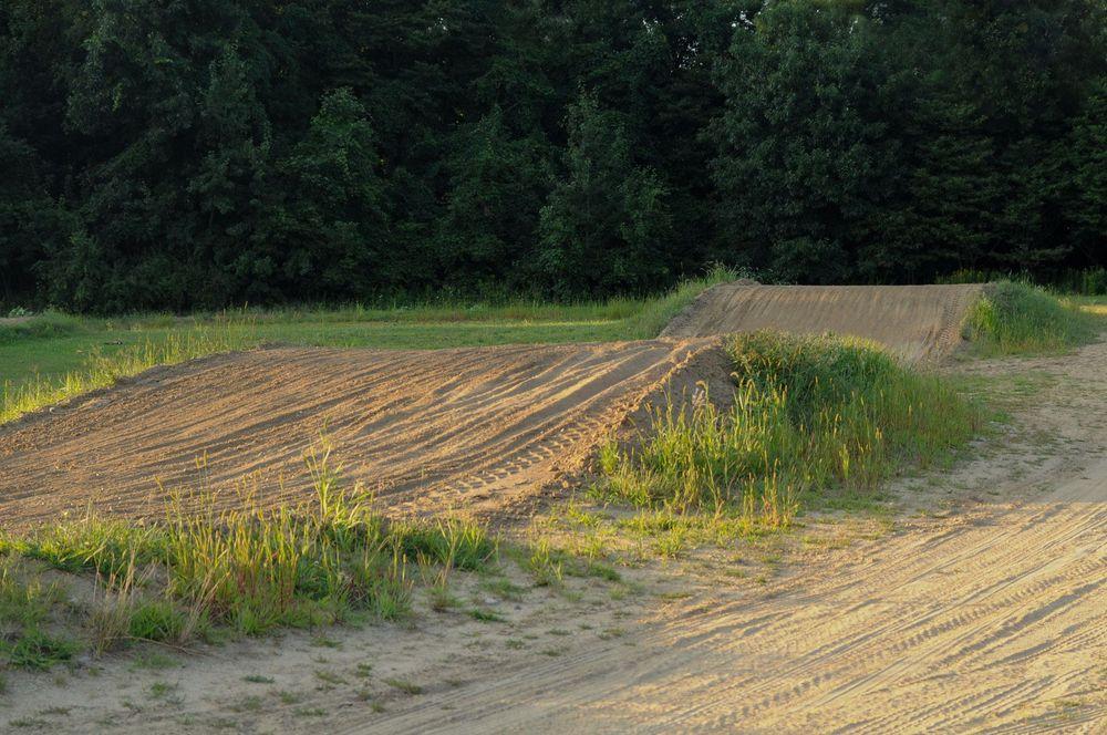 Tabletop jumps on the Martin MX junior track